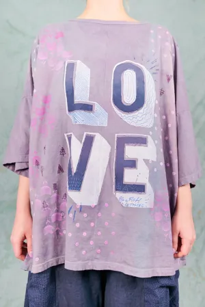 1236HD Line Tee -Pastel Sunrise LOVE Tee-29.5”