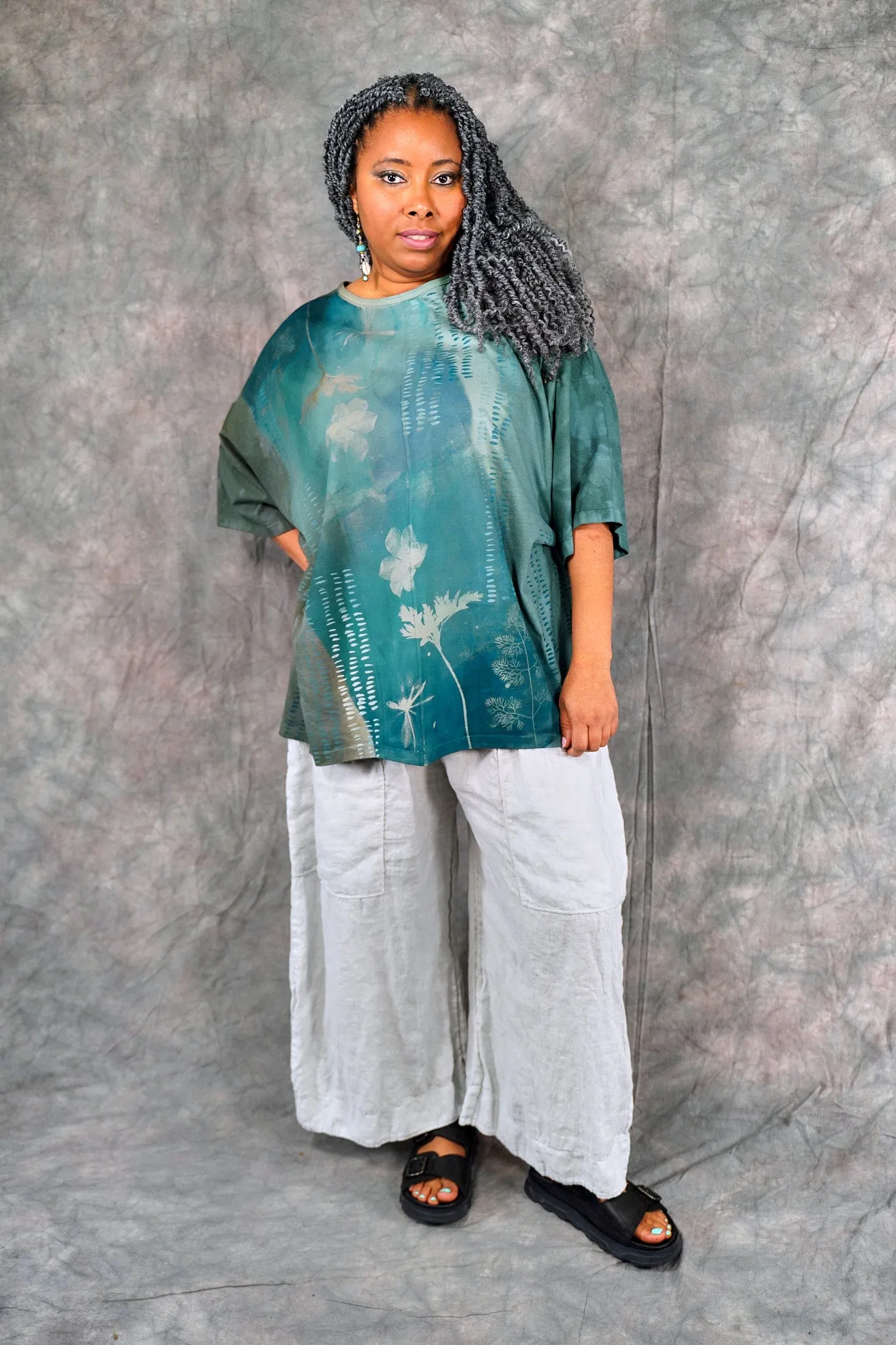 1236HD Line Tee Undersea Flora