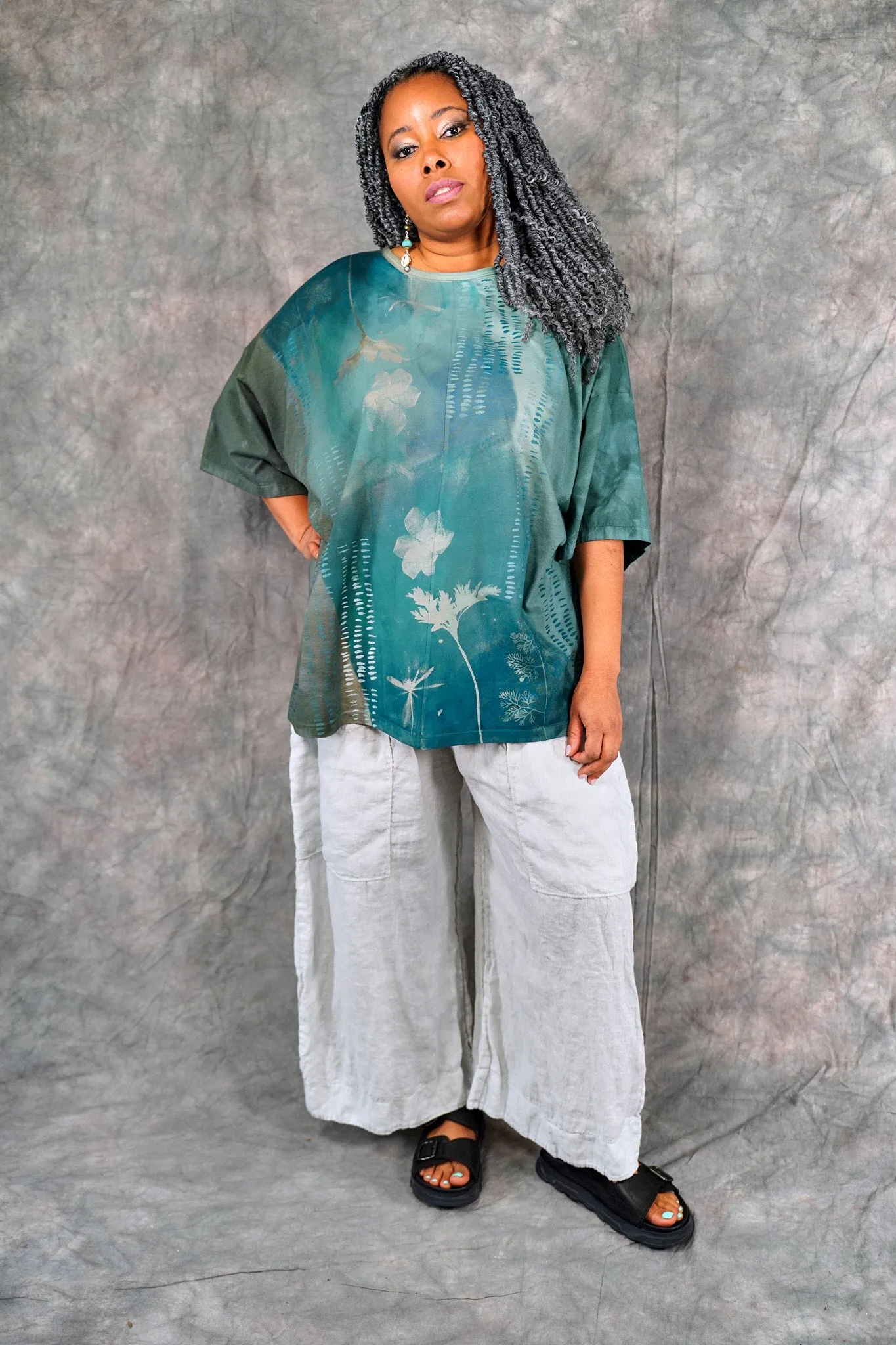 1236HD Line Tee Undersea Flora
