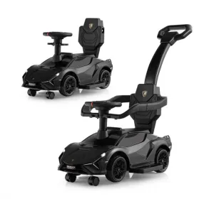 2025 Licensed 3 in 1 Super Cool Lamborghini Push Car / Walking Toy Stroller | Storage | USB | Lights | Sleek Designz