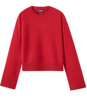27 Miles Malibu - Louise Pullover in Crimson