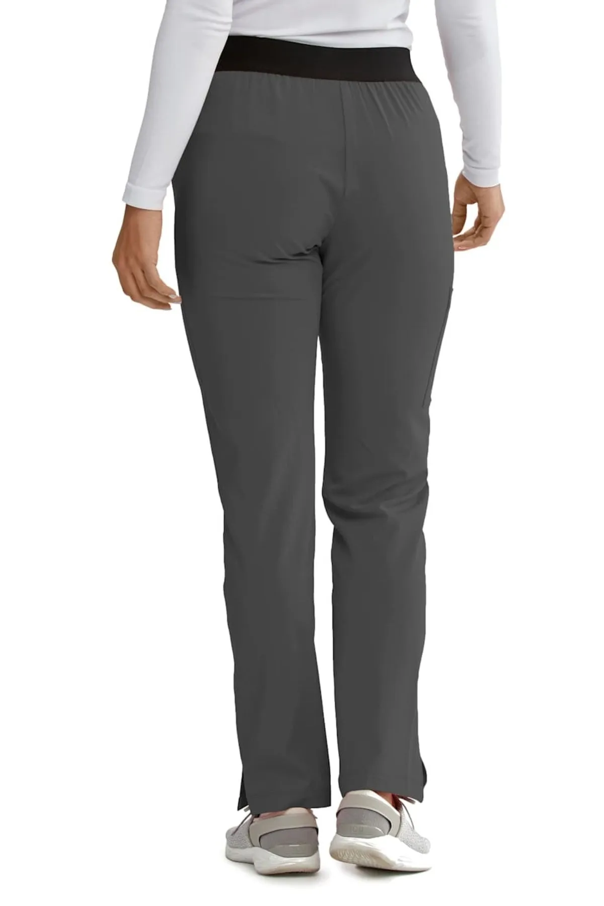 3-Pocket Mid-Rise Straight Leg Scrub Pant