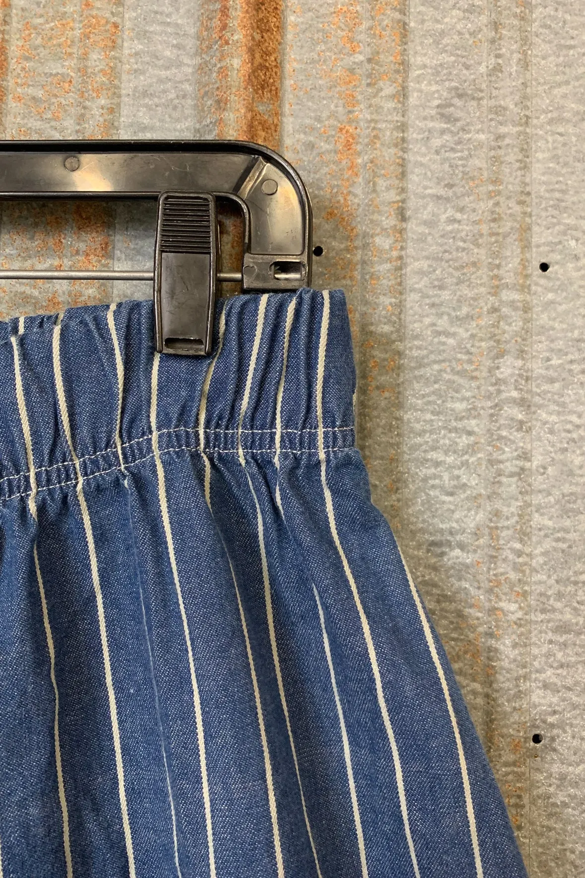 3340 Denim Stripe Pant-Denim/Laurel-U
