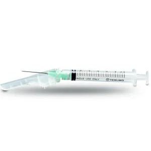 3mL | 21G x 1 1/2" - SurGuard®3 Safety Needles with Syringe | Box of 100