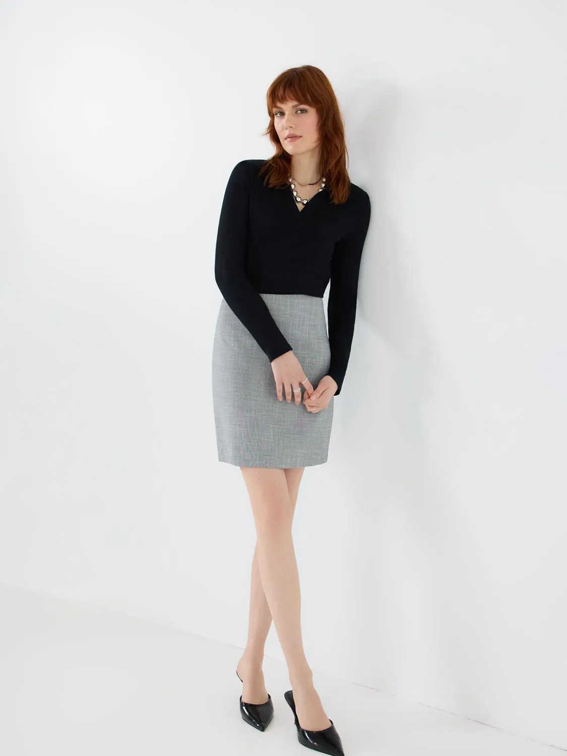 A-Line Mini Skirt