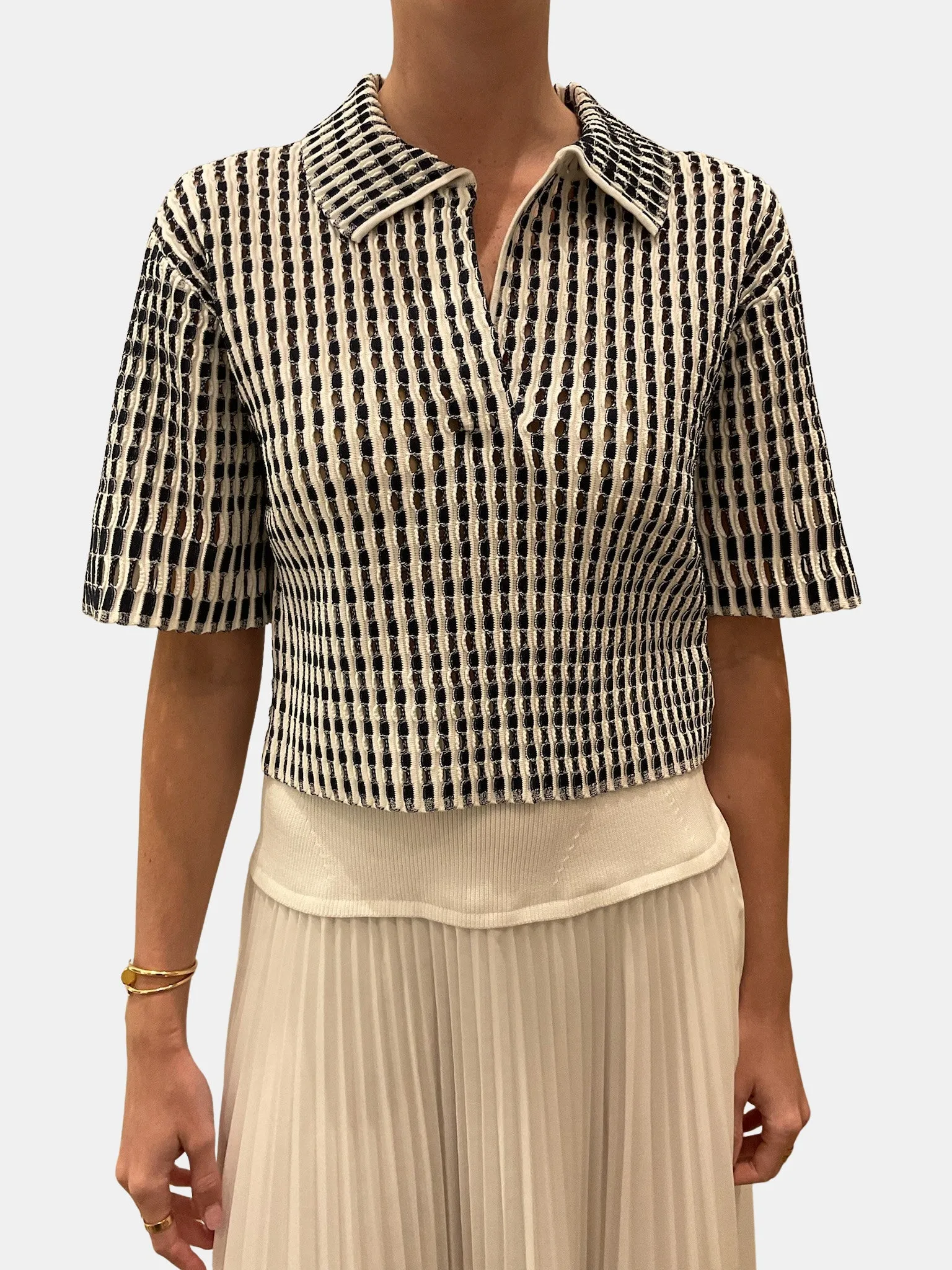 Adley Cropped Polo