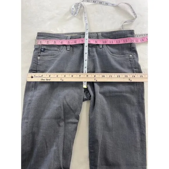AG Adriano Goldschmied The Stilt Cigarette Skinny Leg Ankle in Gray 26R
