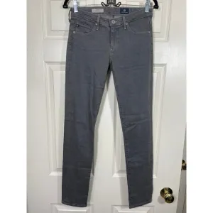 AG Adriano Goldschmied The Stilt Cigarette Skinny Leg Ankle in Gray 26R