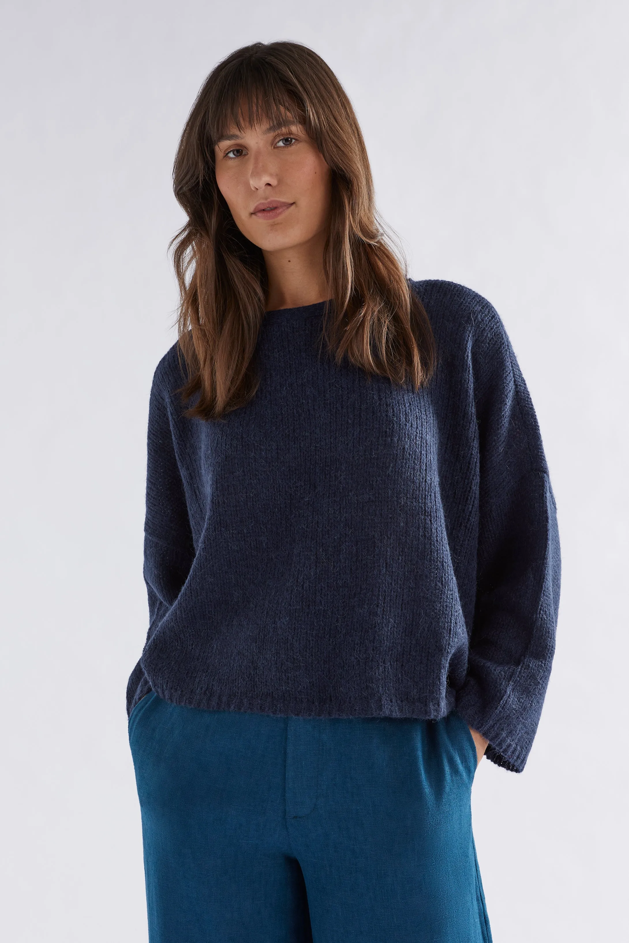 Agna Sweater - Steel Blue