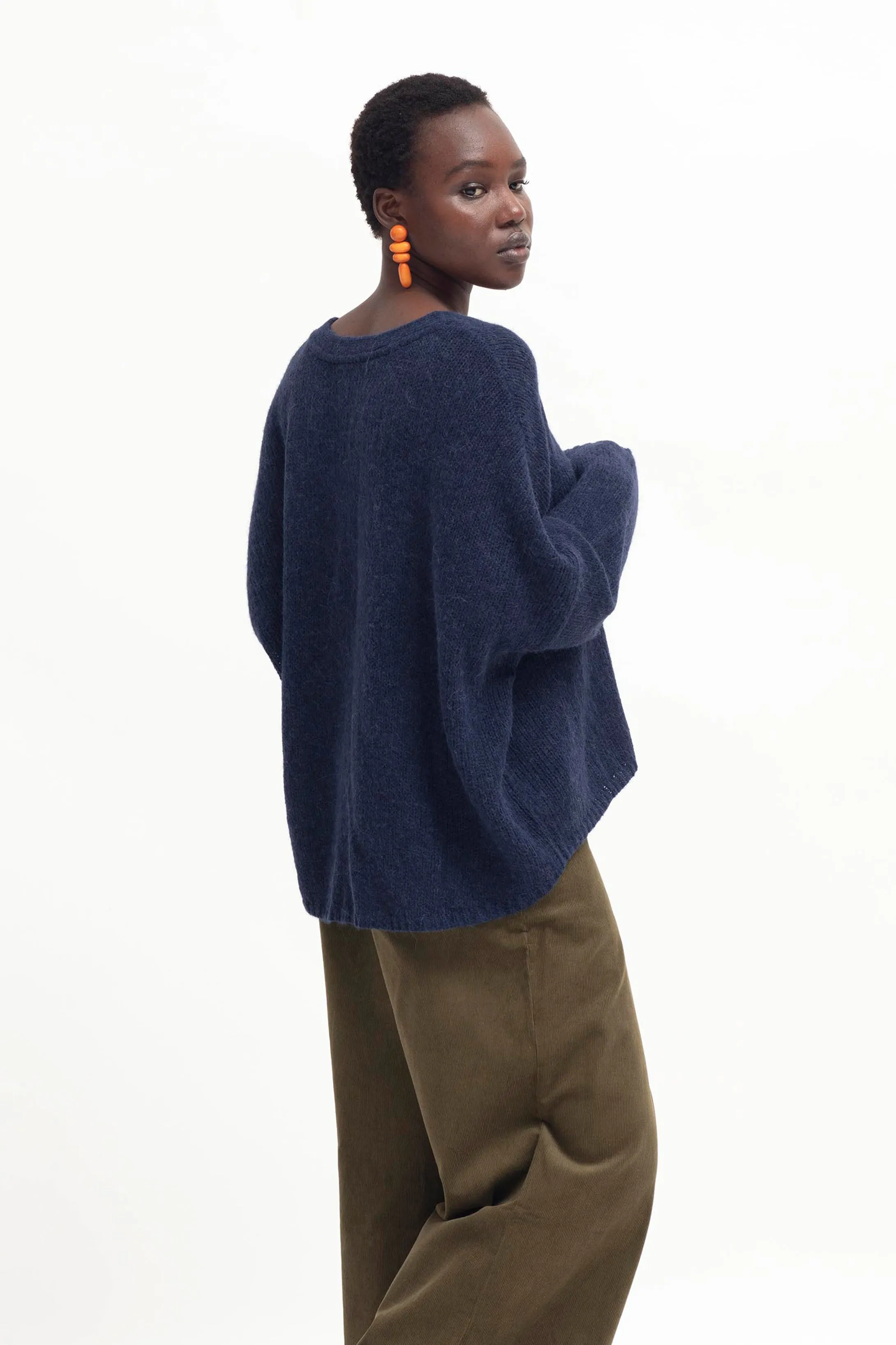 Agna Sweater - Steel Blue