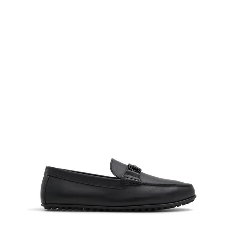 Aldo Scuderiia Men's Slip Ons - Open Black