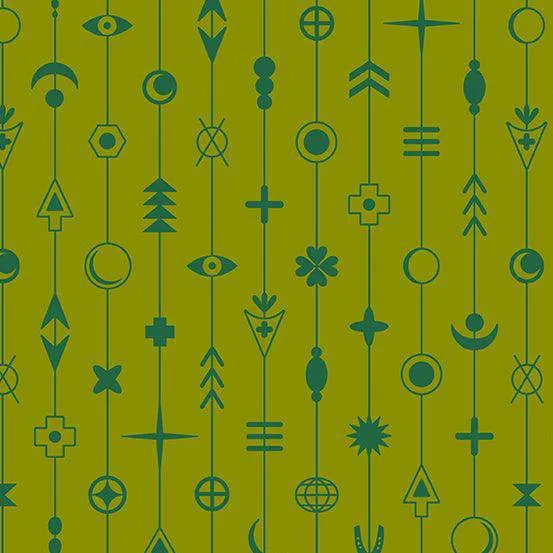 Alison Glass - Between - Gaze - Olive