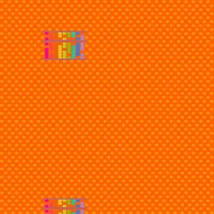 Alison Glass - Ellipse - Abacus Dot - Amber