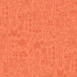 Alison Glass - Sunprints 2022 Luminance - Collection - Peach