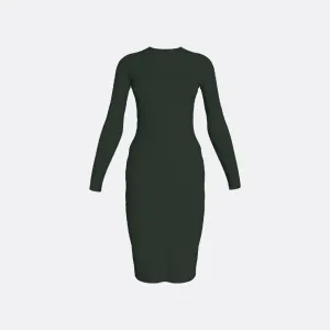 ALTA MODA MIAMI LONG-SLEEVE STRETCH BODYCON DRESS