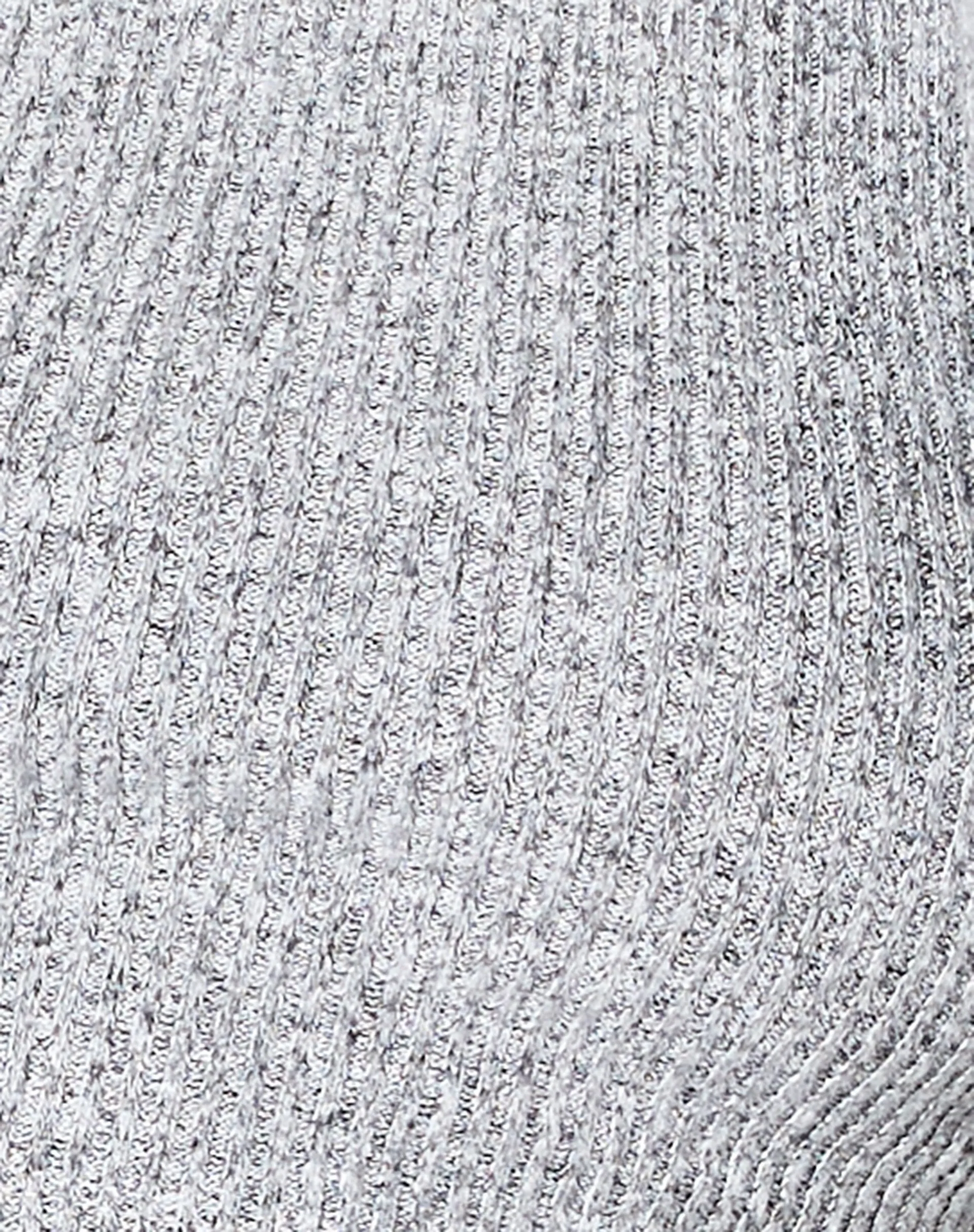 Balleri Crop Top in Rib Grey