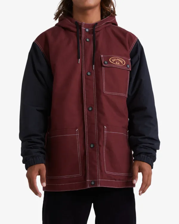 Billabong Gnarly Revo  Reversible Jacket - Black