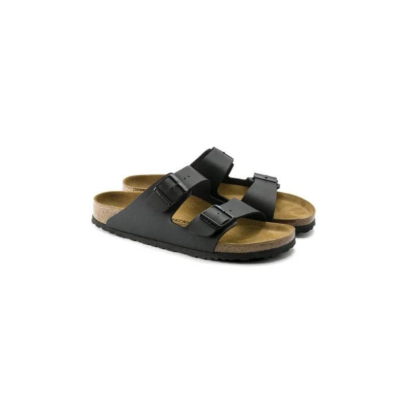 Birkenstock Womens Black Arizona Birko Flor Sandal - 51793
