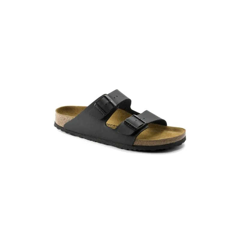 Birkenstock Womens Black Arizona Birko Flor Sandal - 51793
