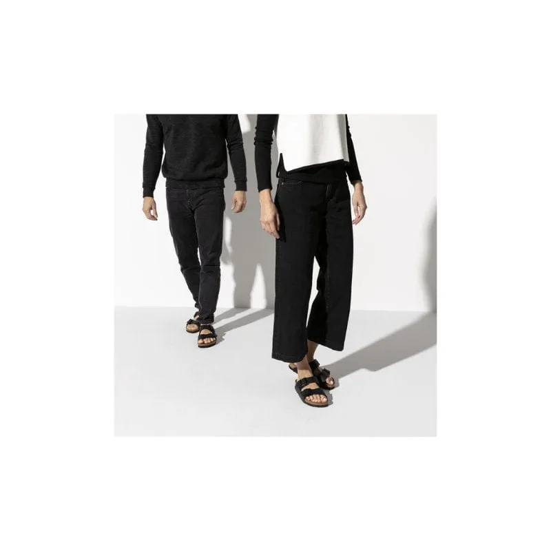 Birkenstock Womens Black Arizona Birko Flor Sandal - 51793