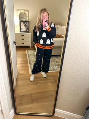 Black & White Bow Pants