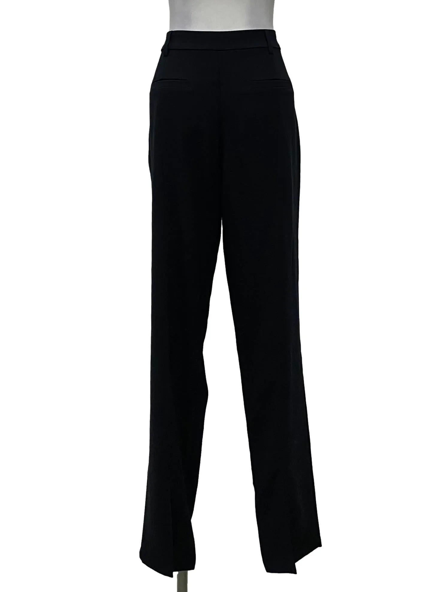 Black Straight Pants