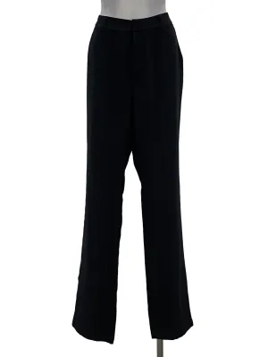 Black Straight Pants