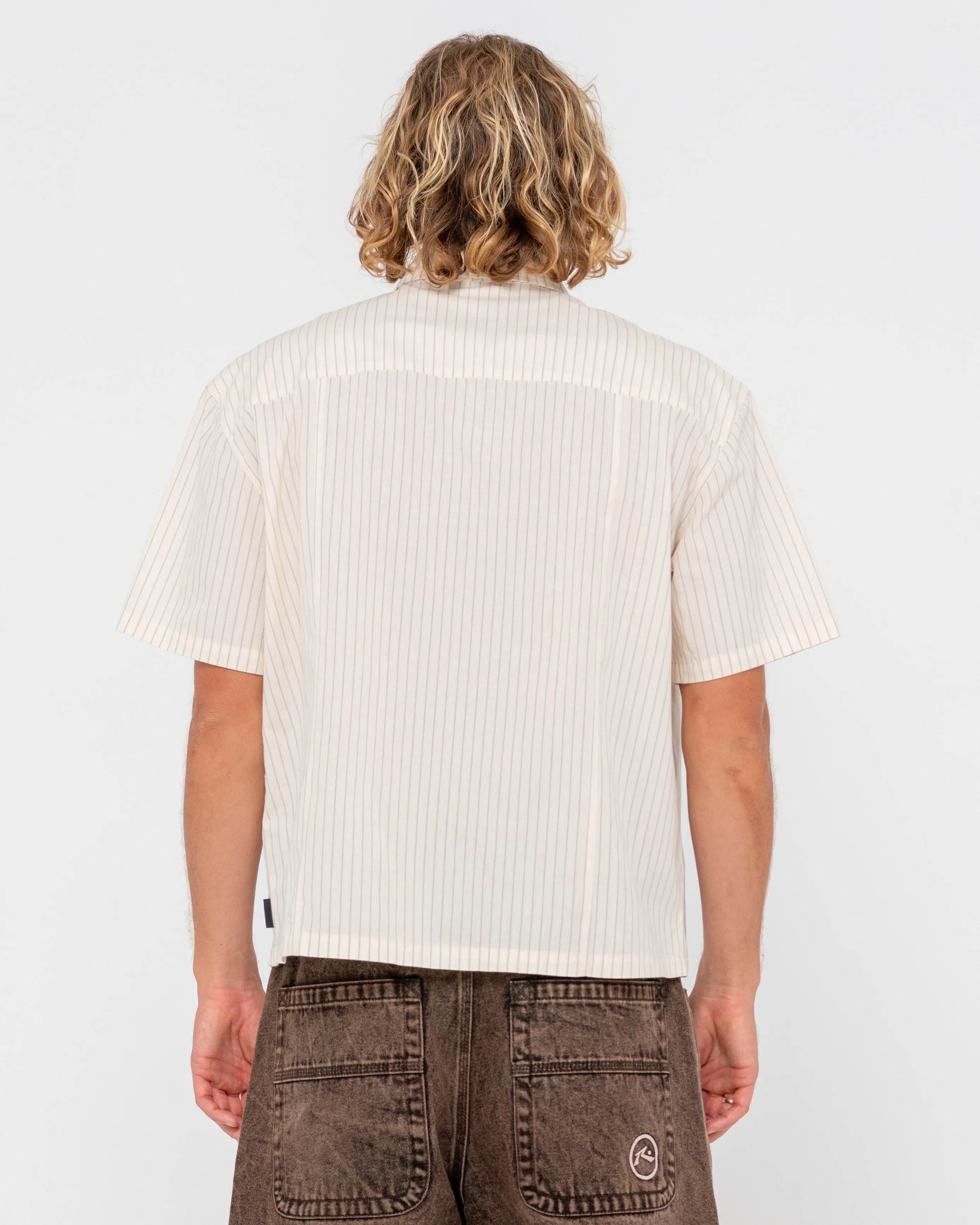 Boxed In Boxy Fit Striped Shirt