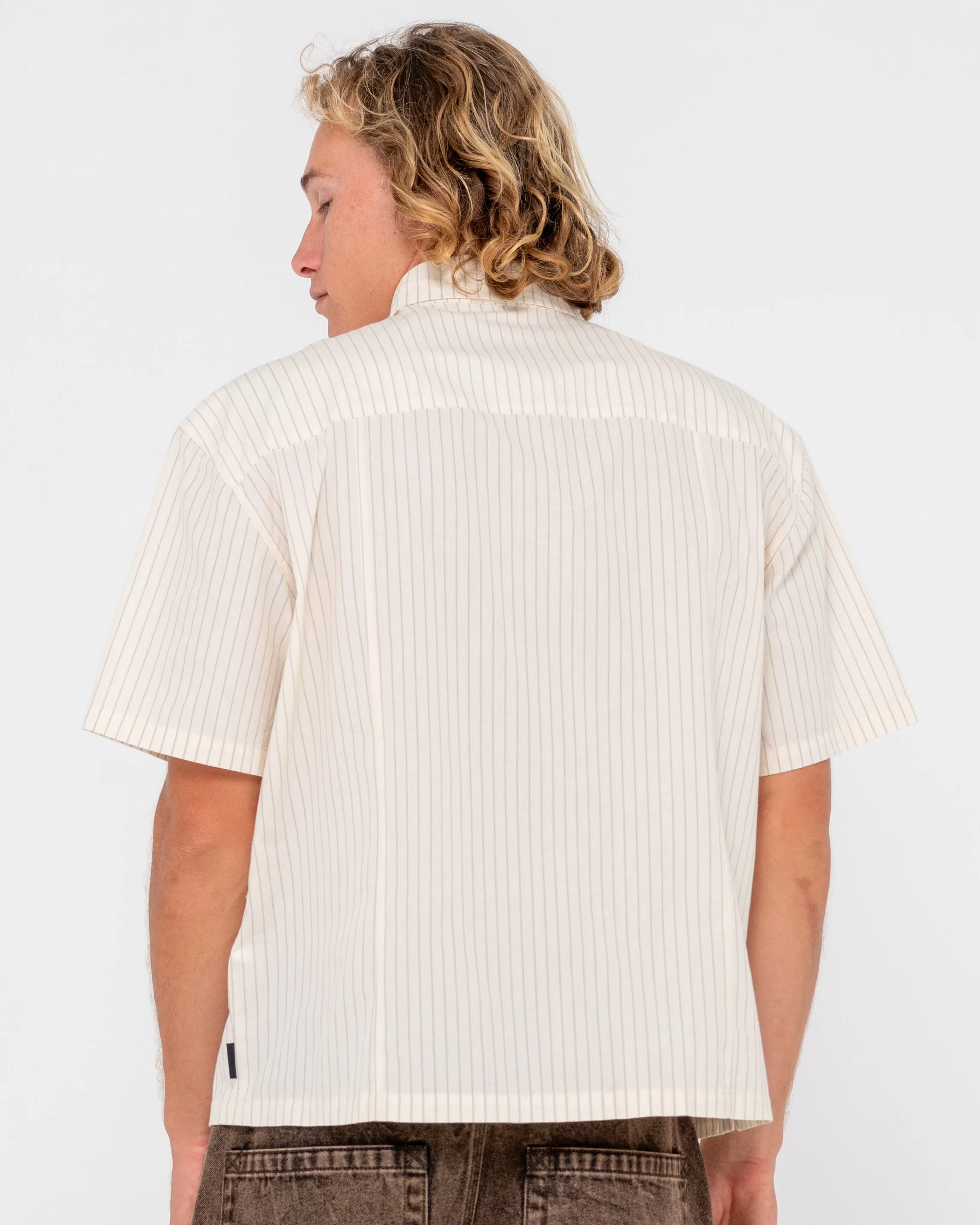 Boxed In Boxy Fit Striped Shirt