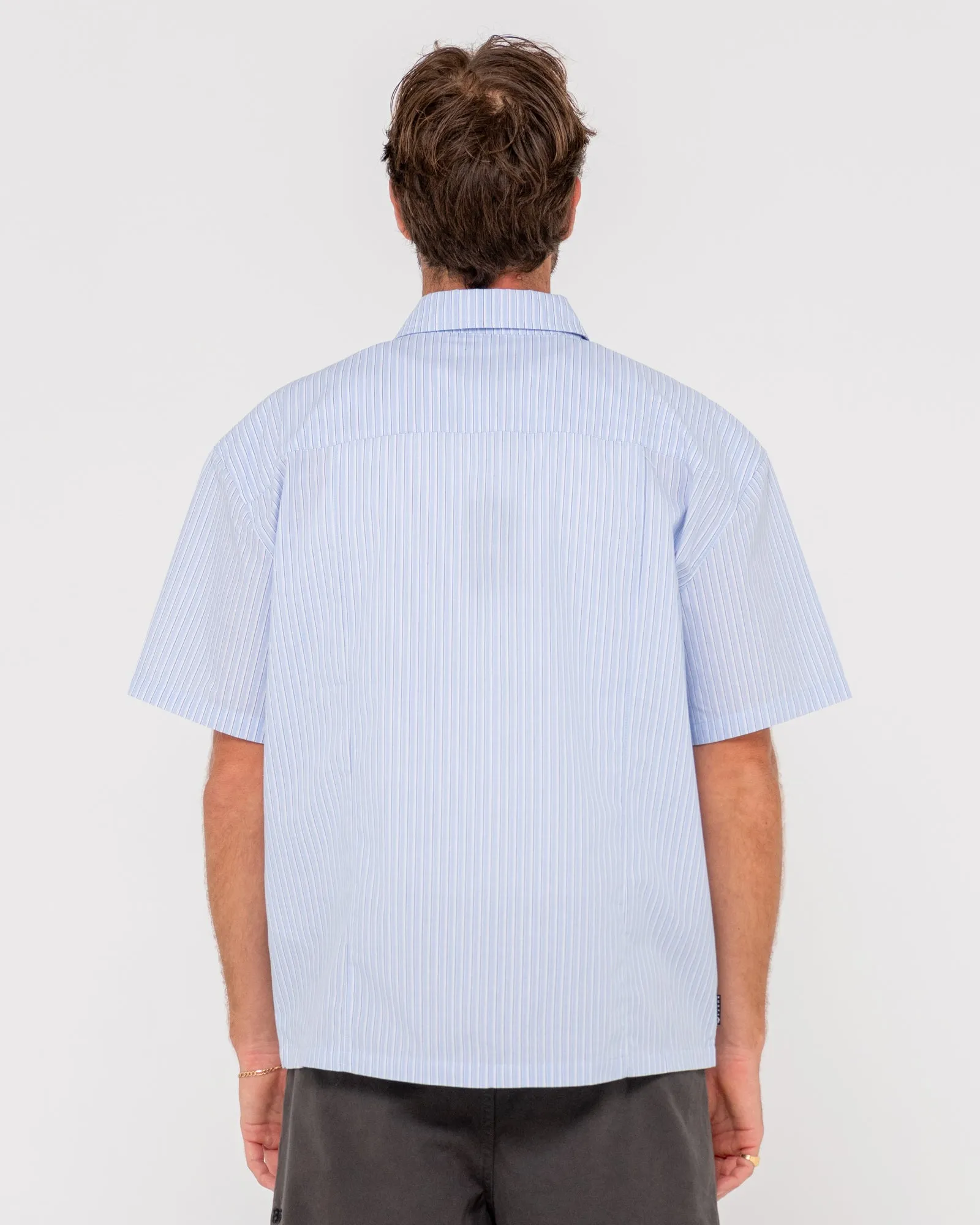 Boxed In Boxy Fit Striped Shirt