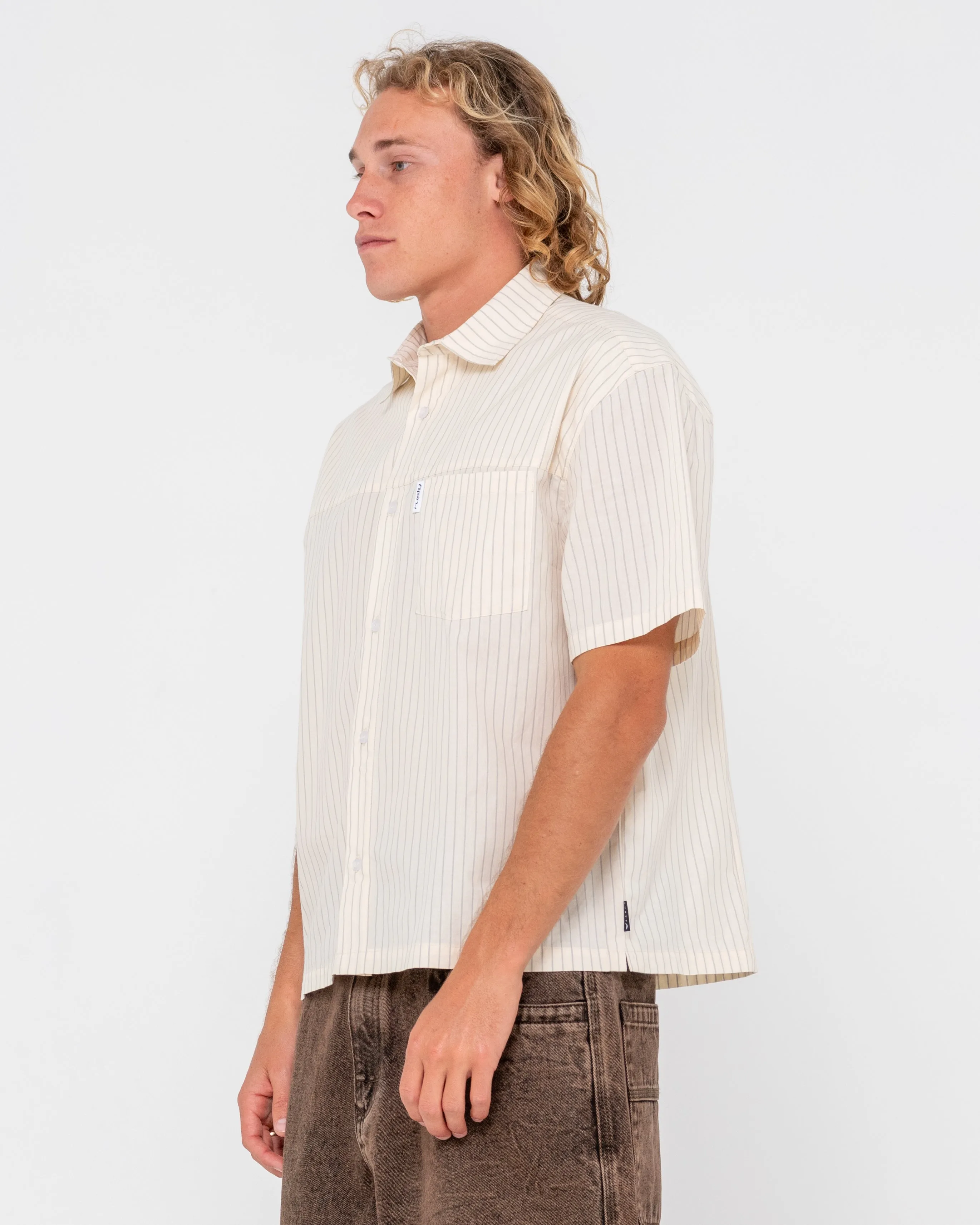 Boxed In Boxy Fit Striped Shirt