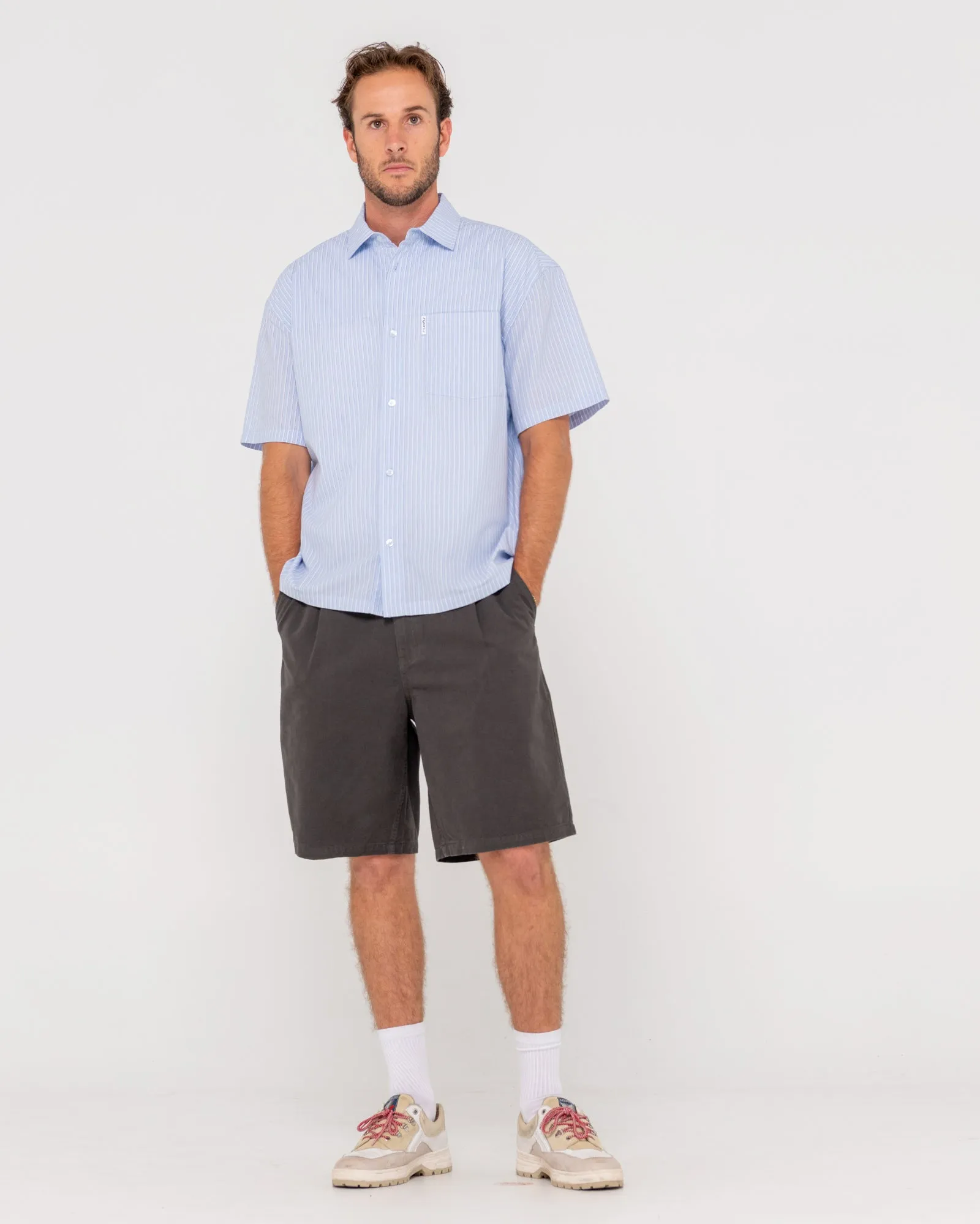 Boxed In Boxy Fit Striped Shirt