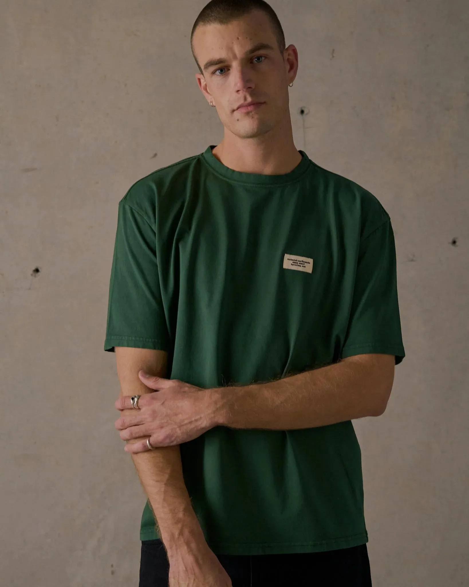 Boxy Hotline Tee Green