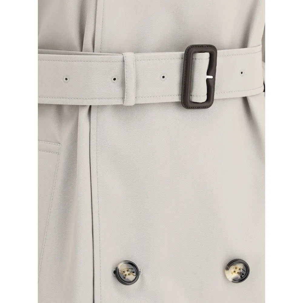 Burberry Breasted Trench Jacket