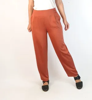 by design Australia vintage orange wide leg pants size 10 (small fit, best fits size 8)