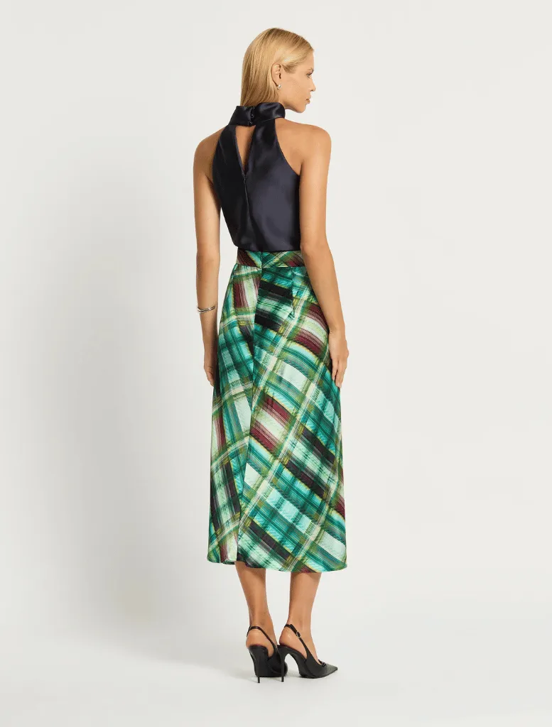 Carrie Skirt - Emerald Plum