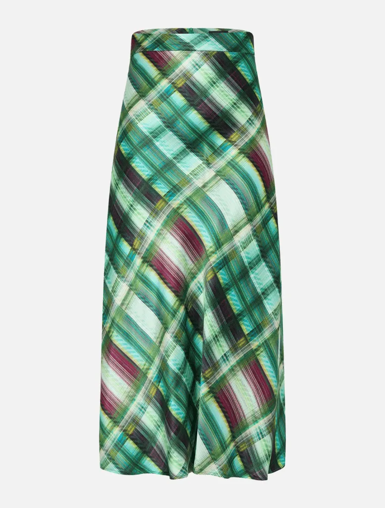 Carrie Skirt - Emerald Plum