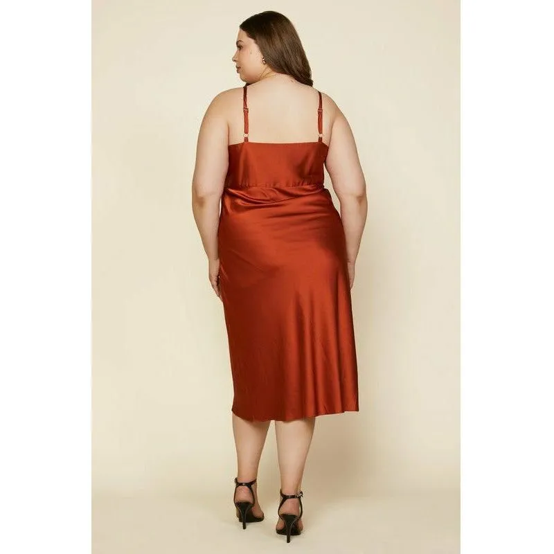 Cascade Midi Dress