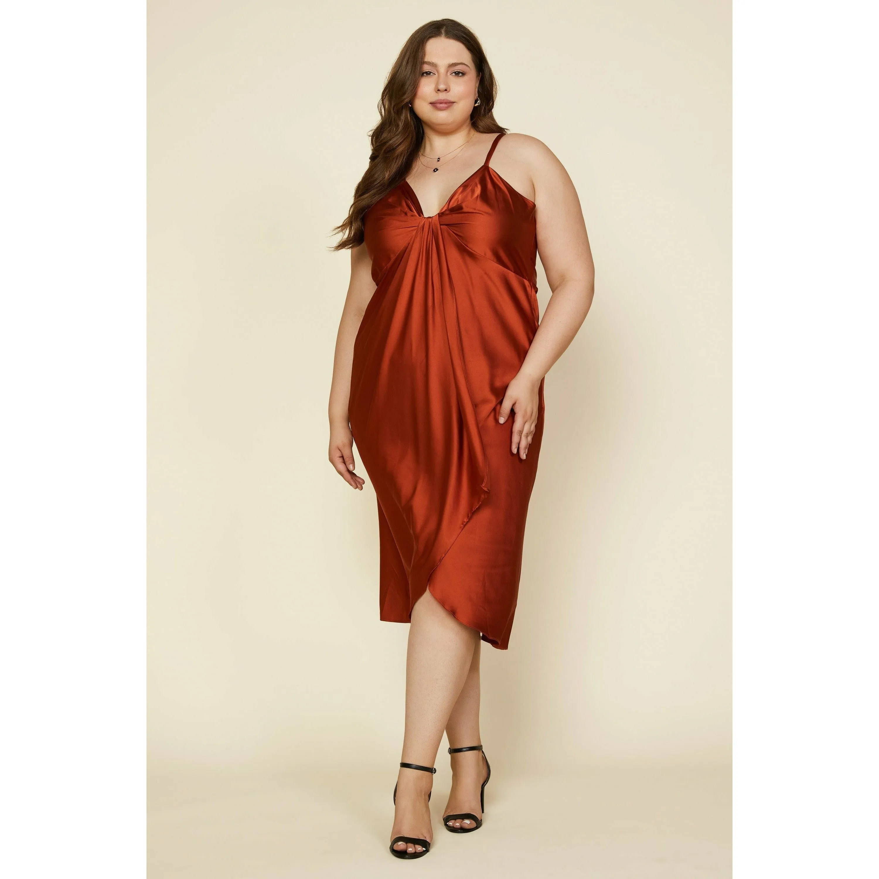 Cascade Midi Dress
