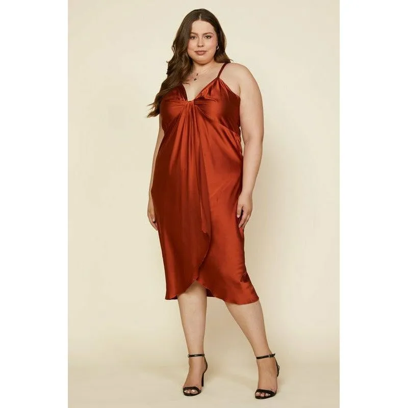 Cascade Midi Dress