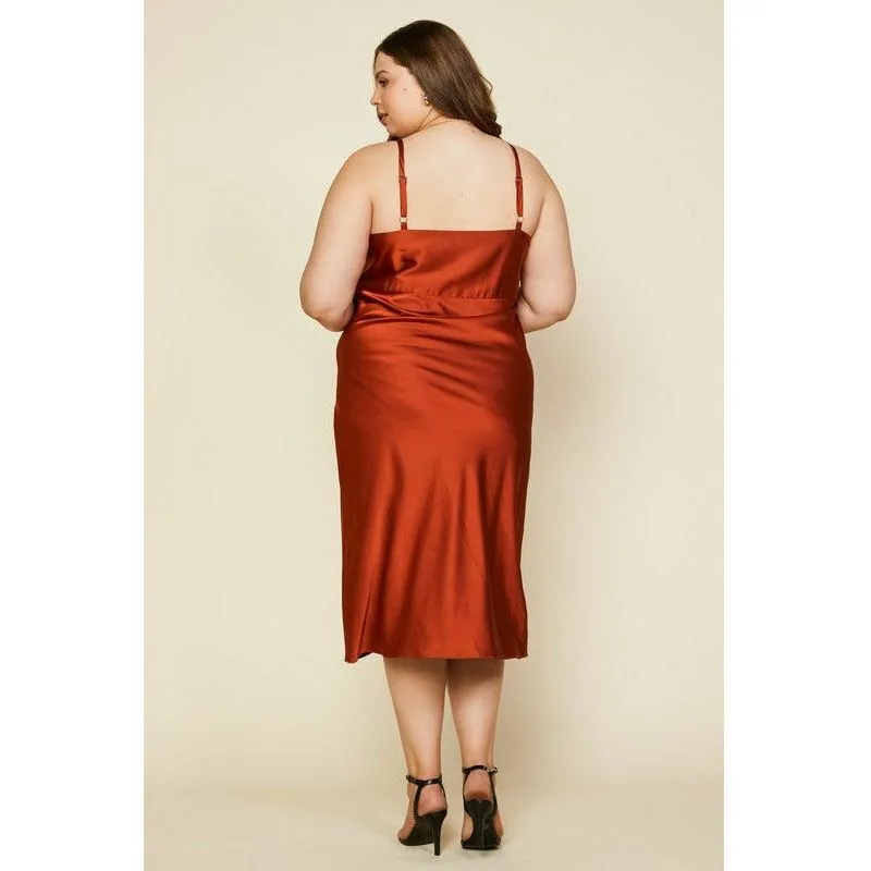 Cascade Midi Dress