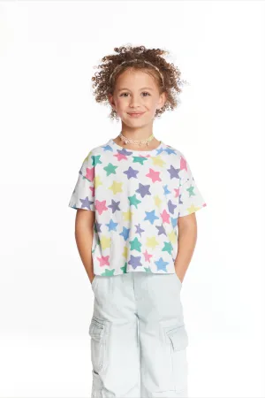 Chaser Brand Rainbow Star Tee