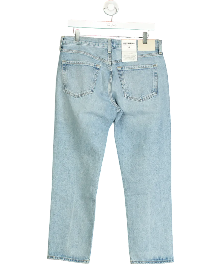 Citizens of Humanity Blue Isla Low-rise Straight Jeans W28