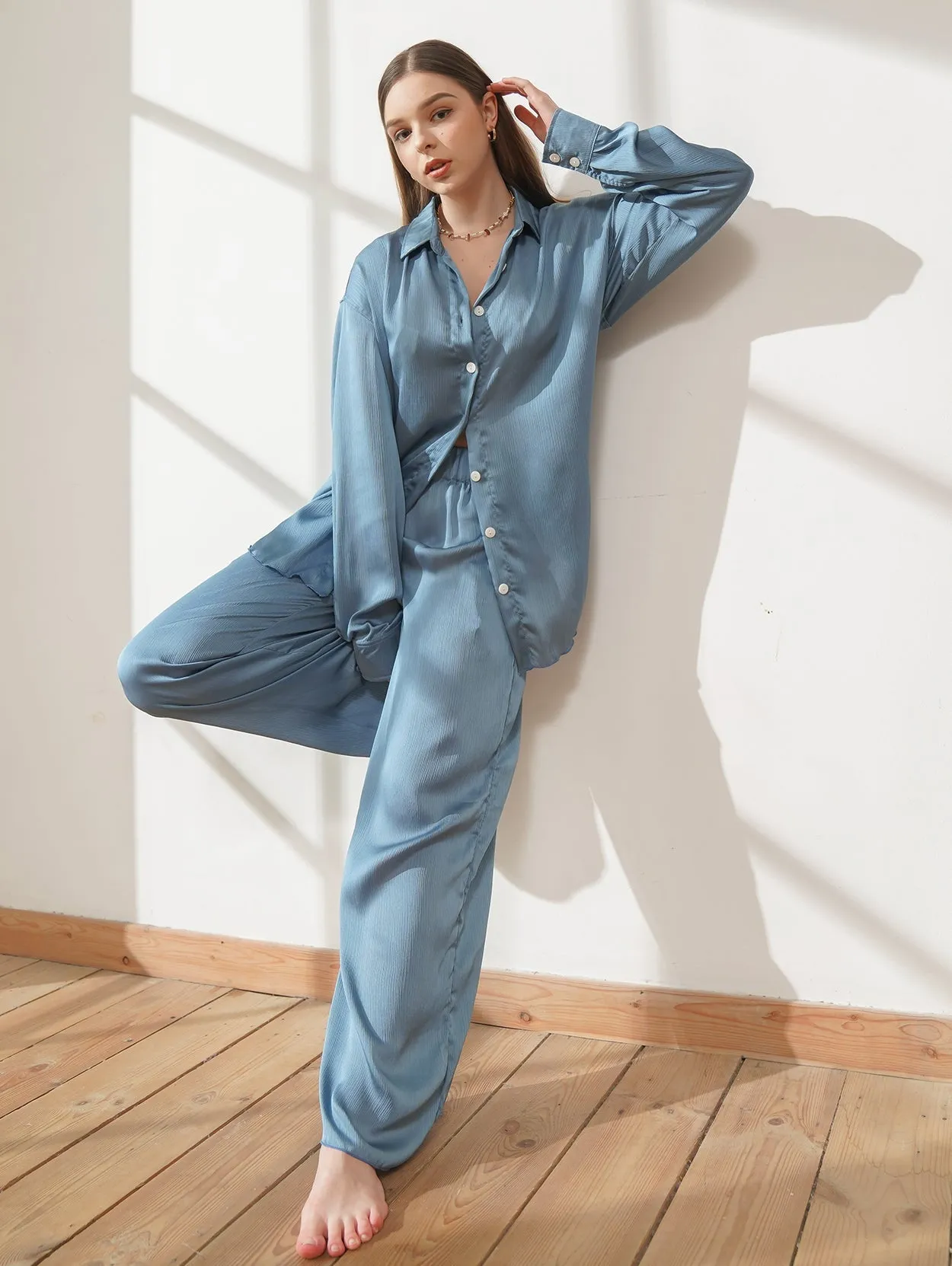 Colette Pants In Aqua