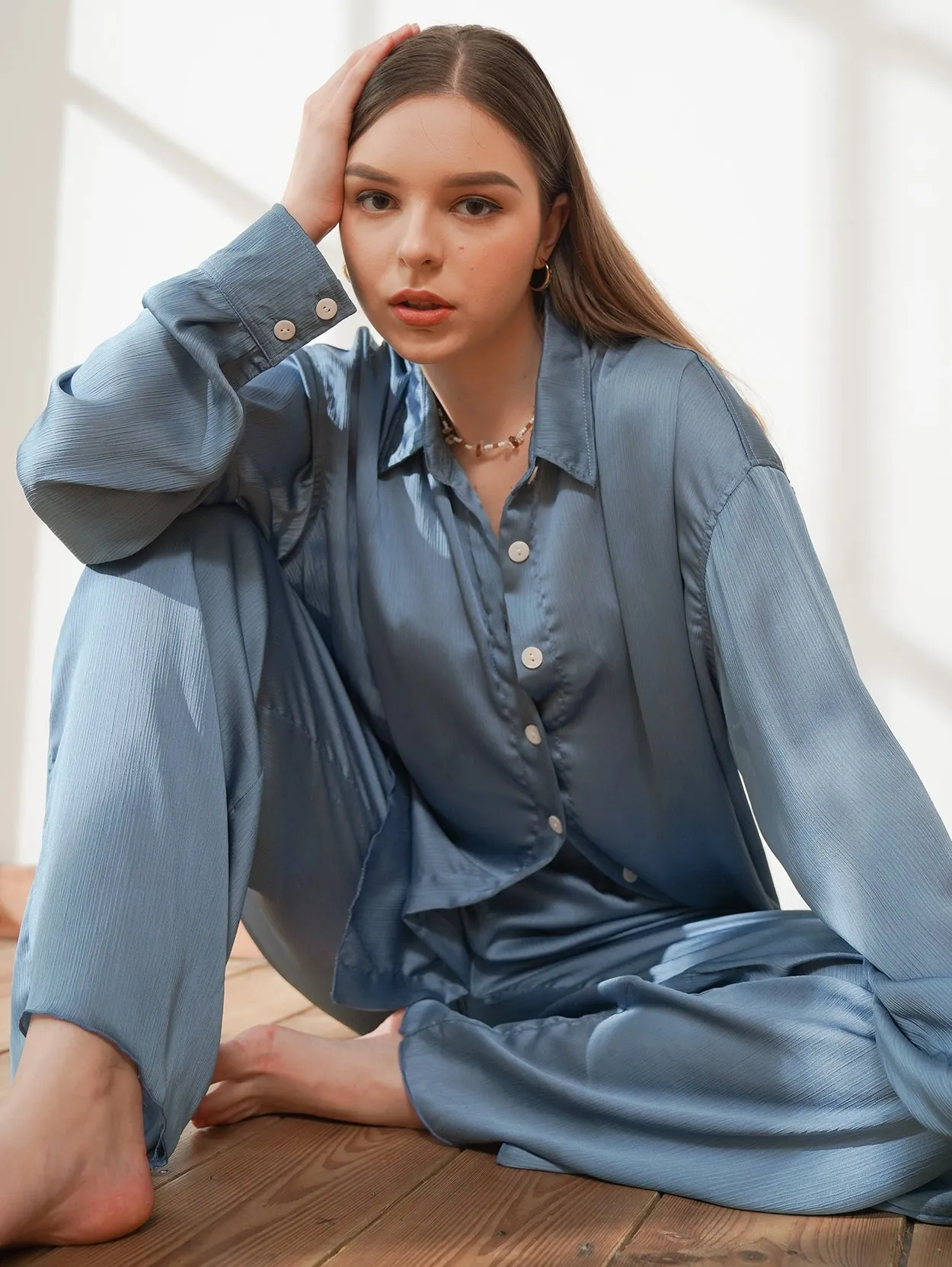 Colette Pants In Aqua