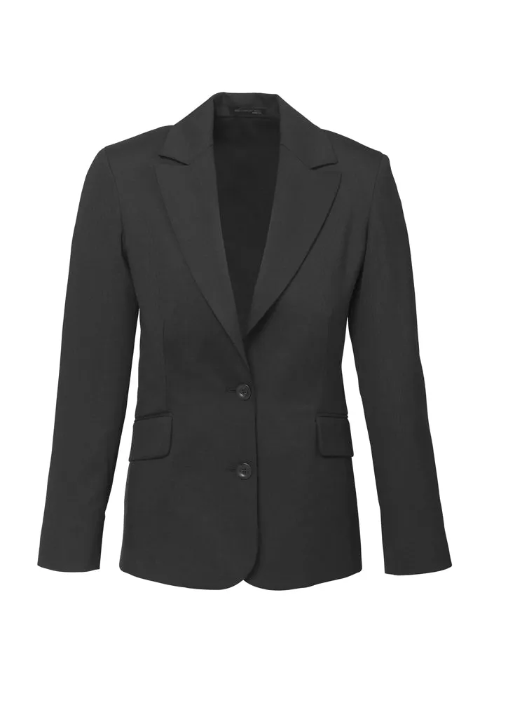 Comfort Wool Stretch Womens Longline Jacket (BZ-64012)