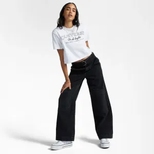 CONVERSE RETRO CHUCK CROPPED TEE