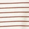 Crew Neck Striped T-Shirt Midi Dress