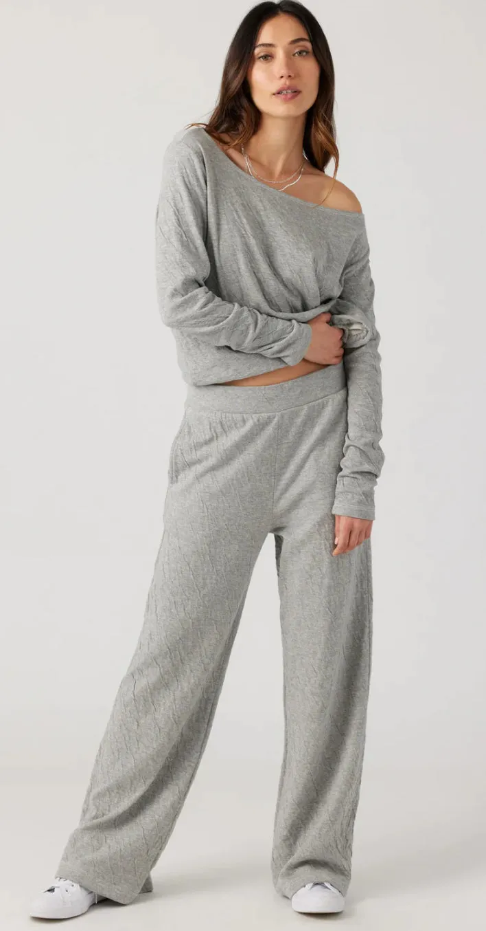 Crinkle Wide Leg Pant