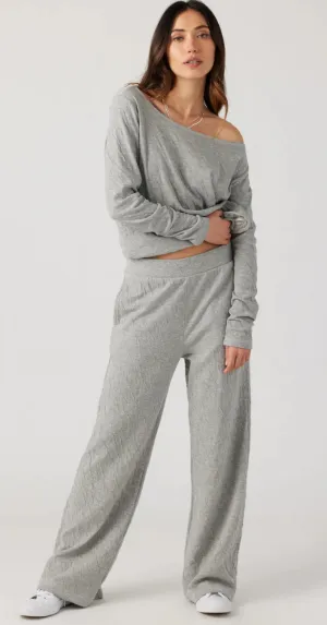 Crinkle Wide Leg Pant
